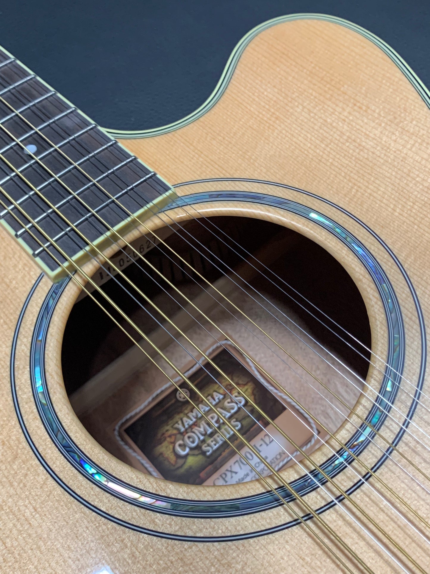 Yamaha CPX700II-12 Natural Acoustic Guitar #IJL050627