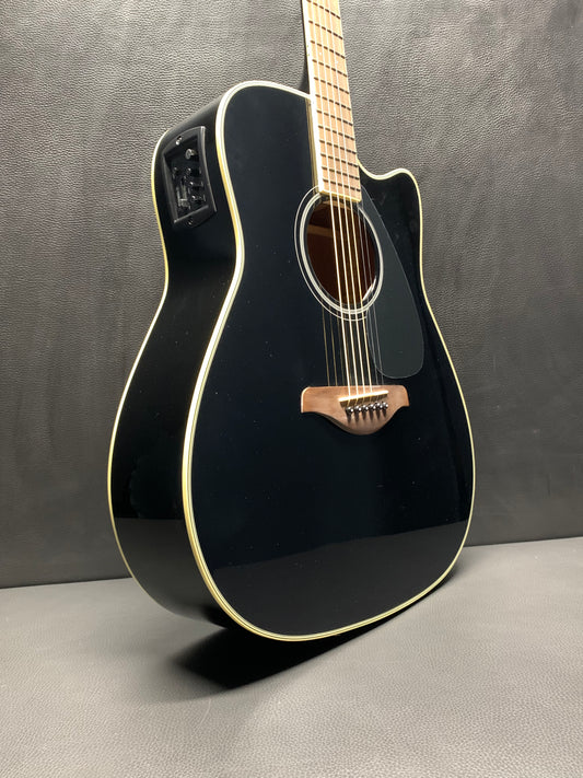 Yamaha FGX820C BL Dreadnought Acoustic-Electric Guitar #IIX100597