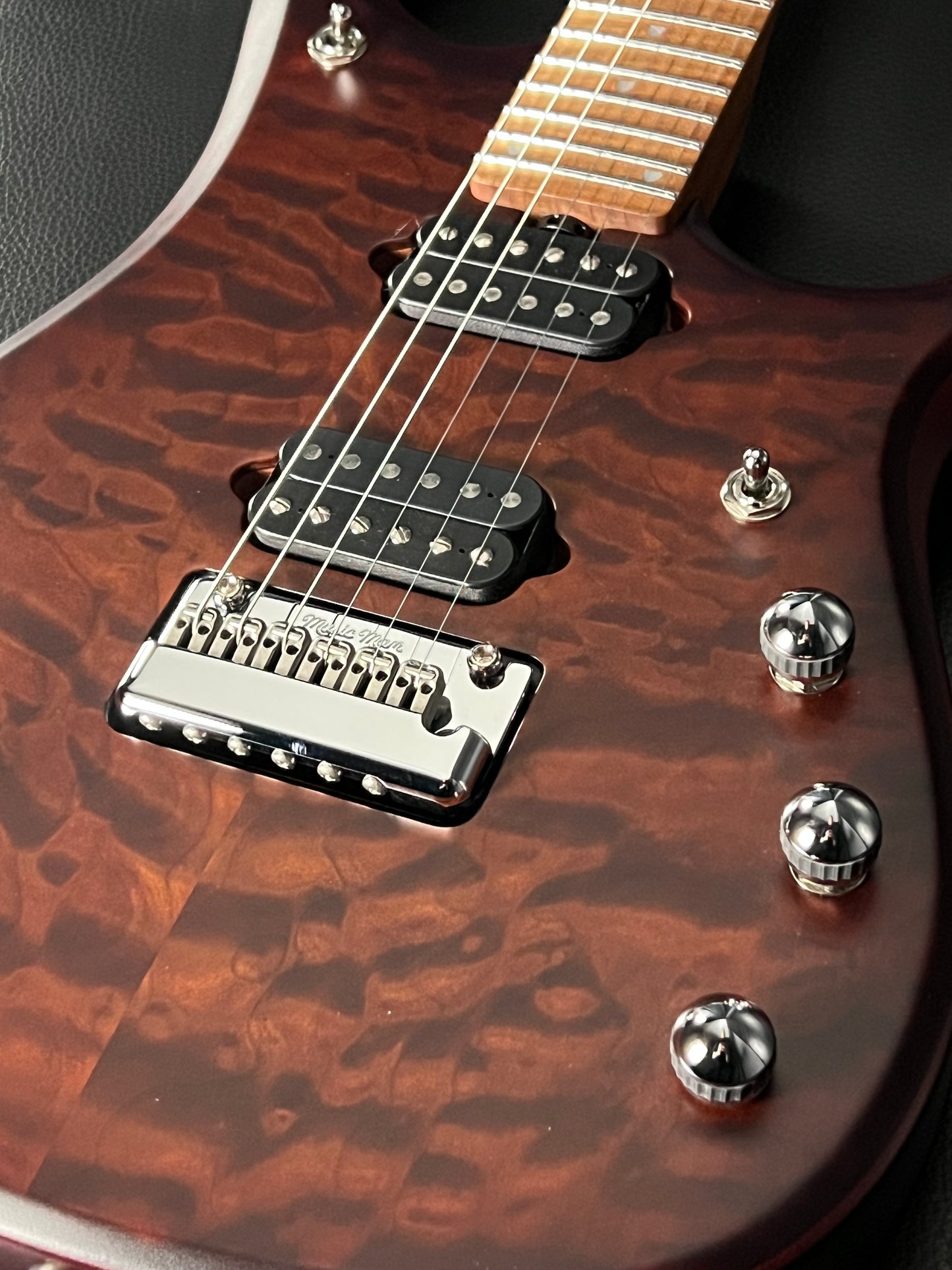 Music Man JP15 Sahara Burst Quilt 6-String
