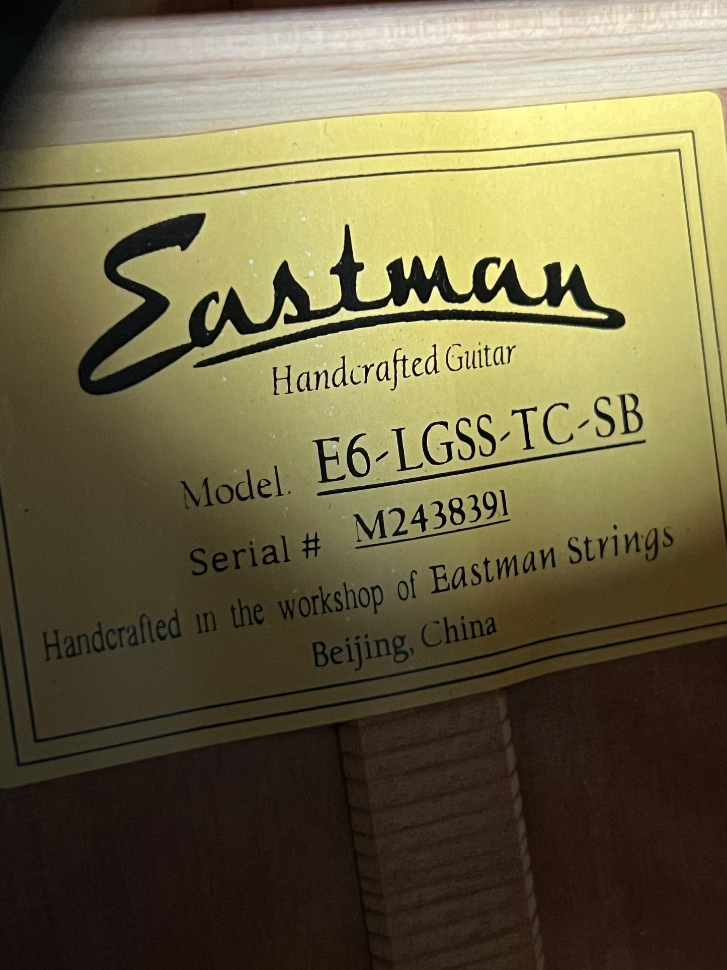 Eastman E6 LGSS Thermo-Cure