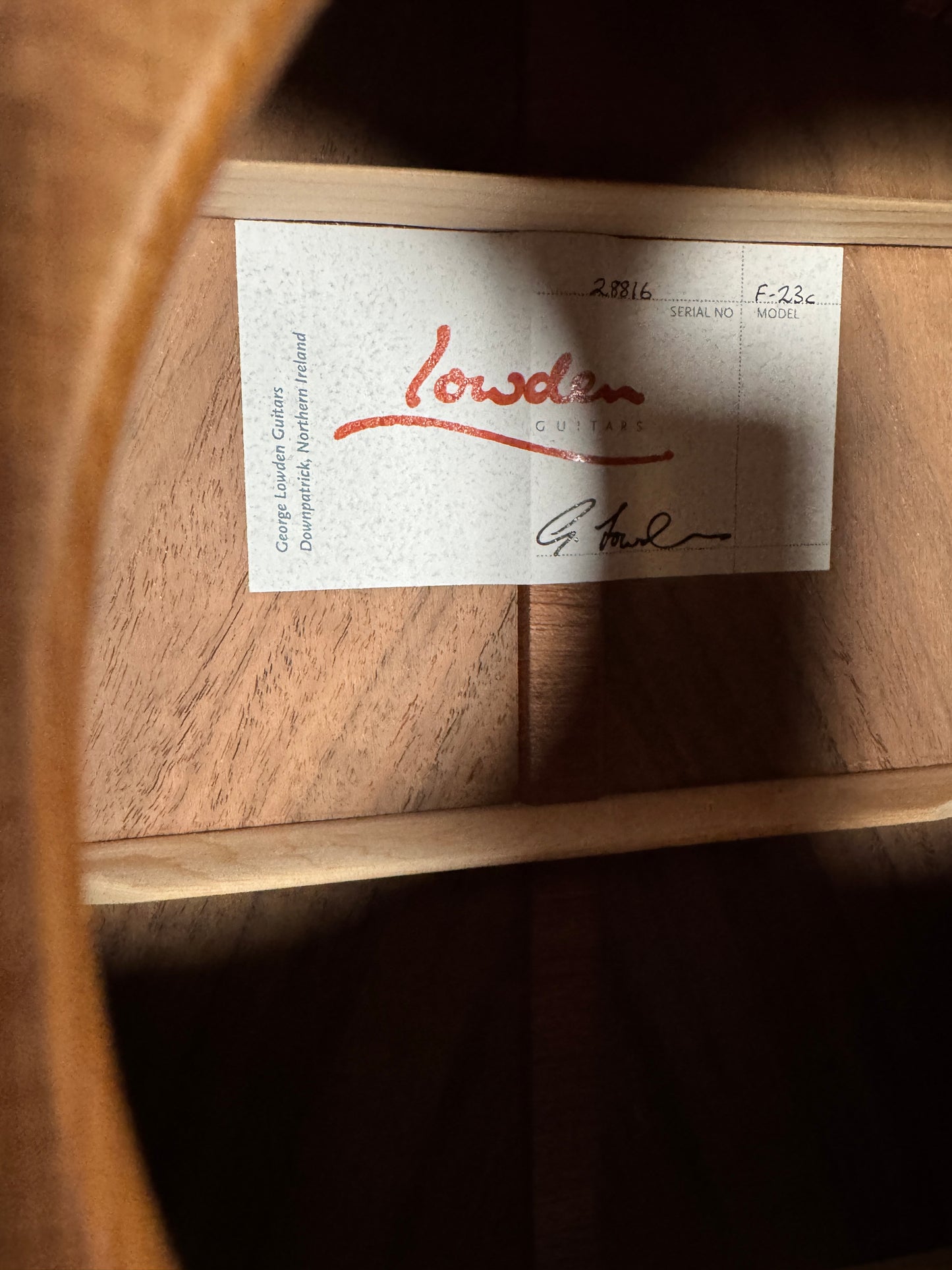 Lowden F23 c #28816