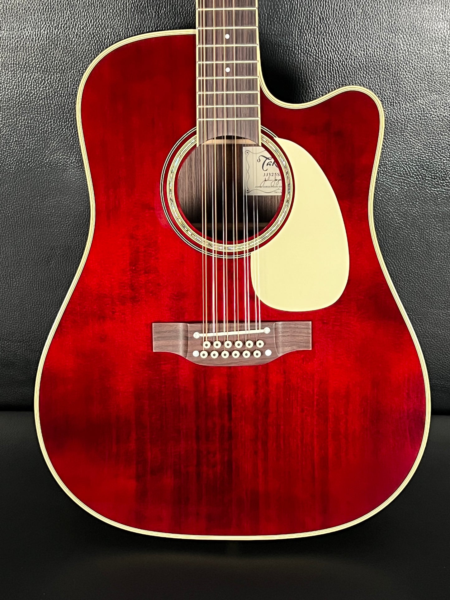 Takamine John Jorgenson Signature 12-String - Gloss Wine Red