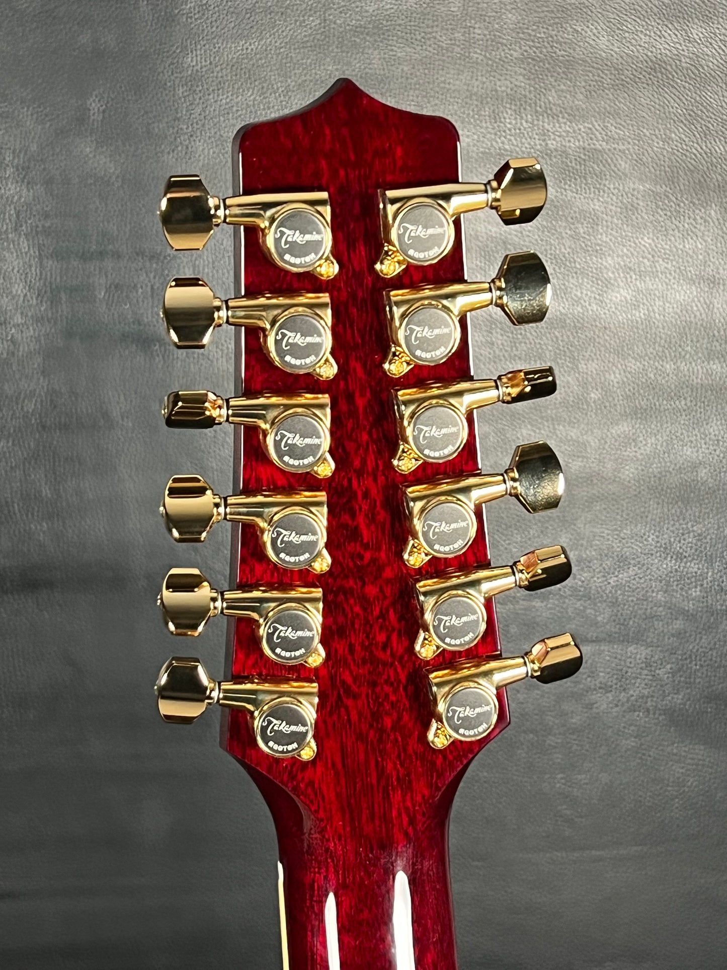 Takamine John Jorgenson Signature 12-String - Gloss Wine Red