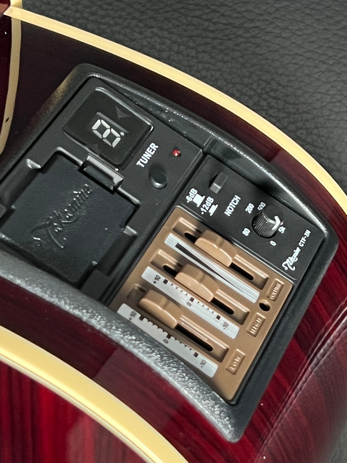 Takamine John Jorgenson Signature 12-String - Gloss Wine Red