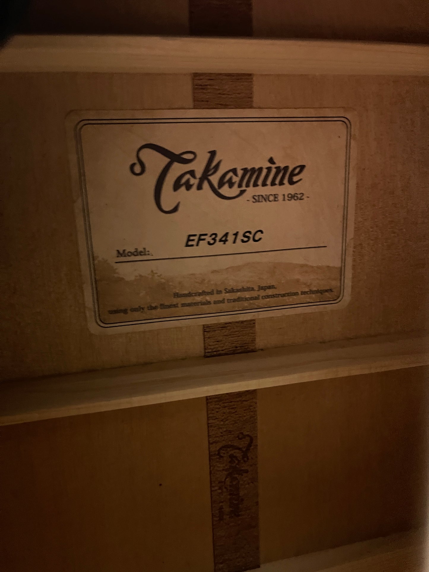 Takamine EF341SC Japan (PRE-OWNED)