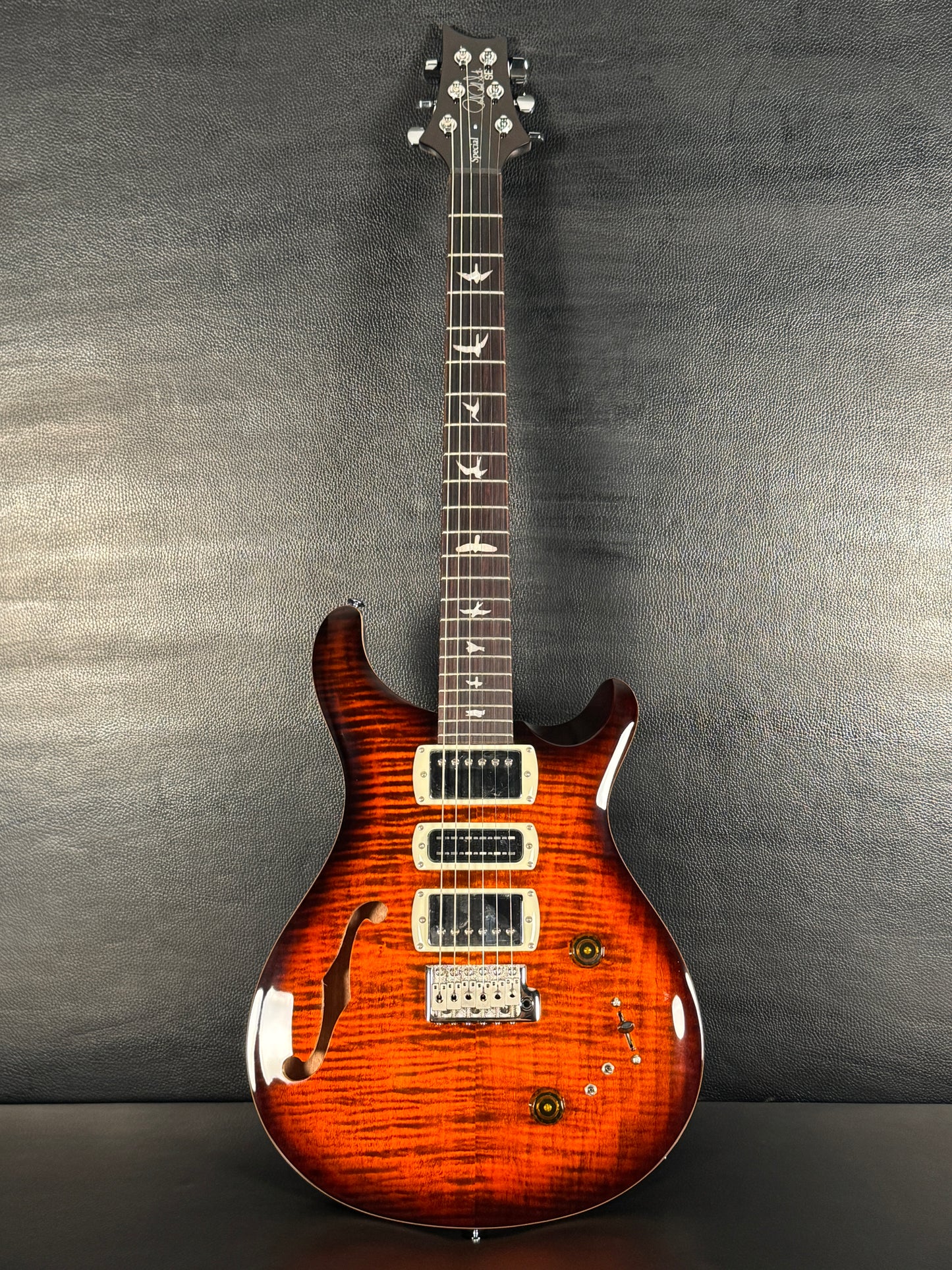 PRS SE Special Semi-Hollow Orange Tiger Smokeburst