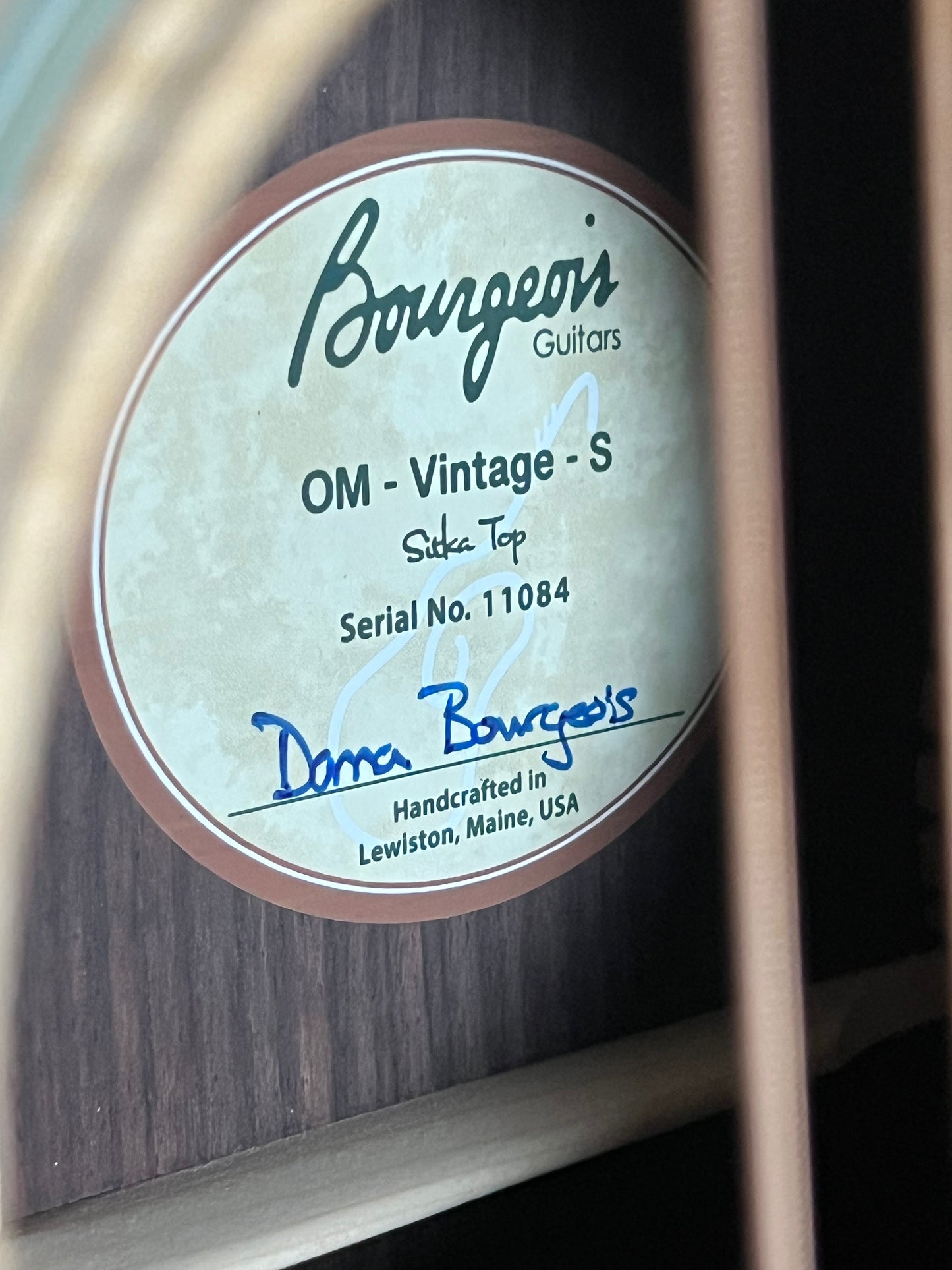 Bourgeois OM Vintage S #11084