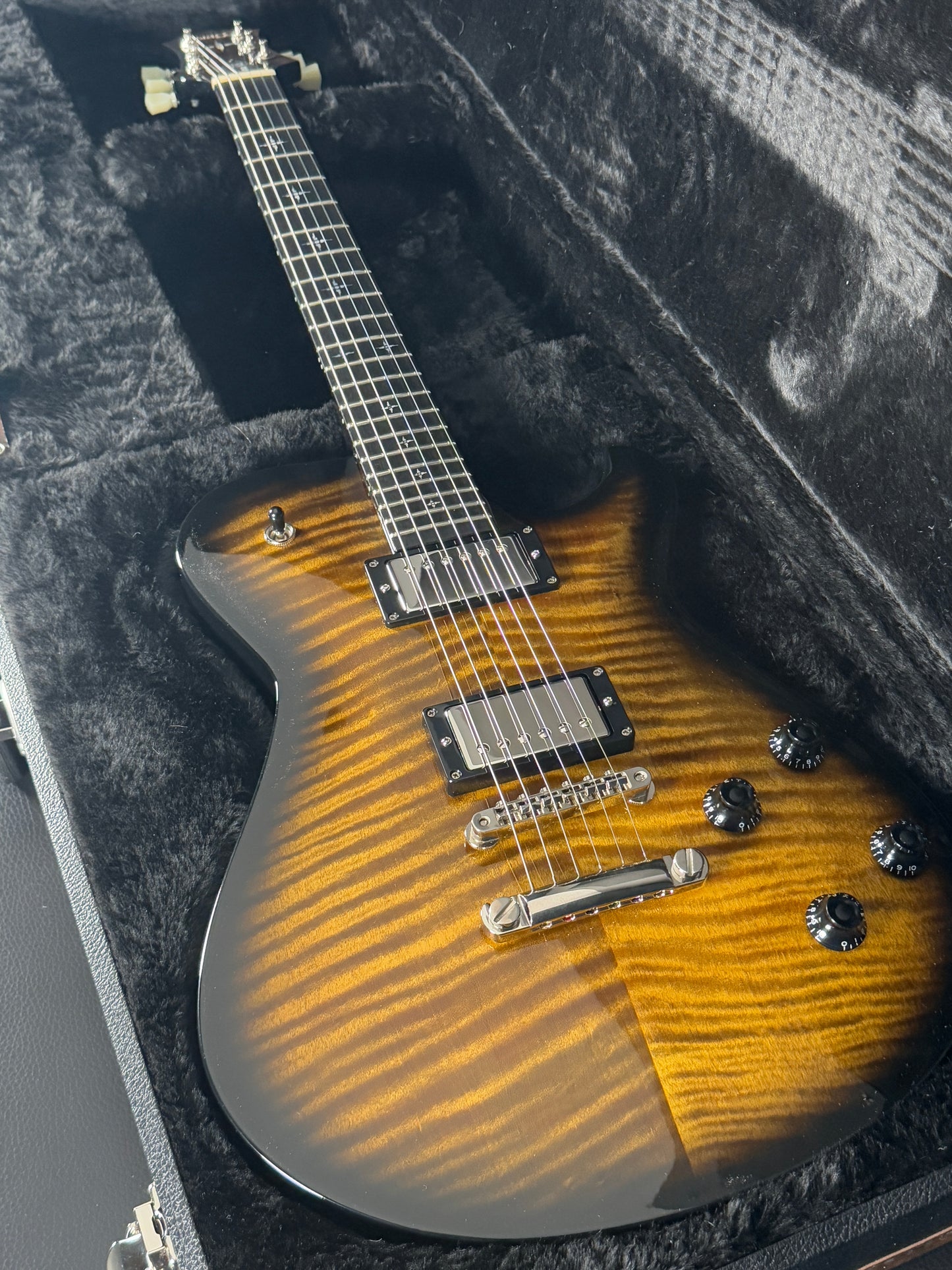 Knaggs Kenai TS #378 Sunflower Black Wrap Burst 2025 (PRE-OWNED)