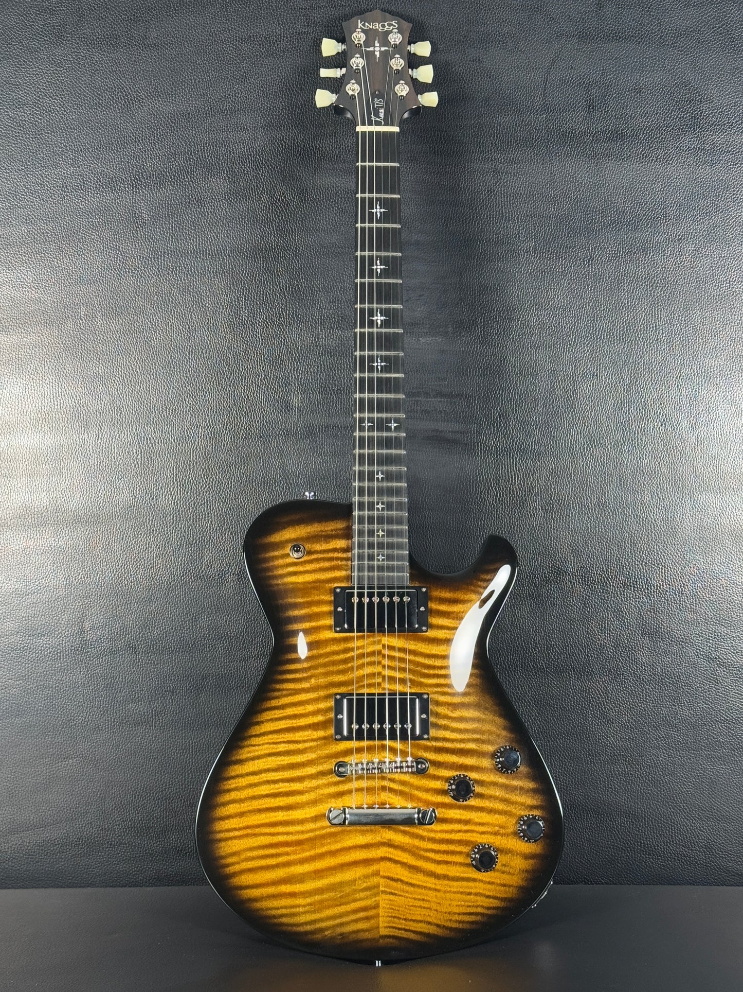 Knaggs Kenai TS #378 Sunflower Black Wrap Burst 2025 (PRE-OWNED)