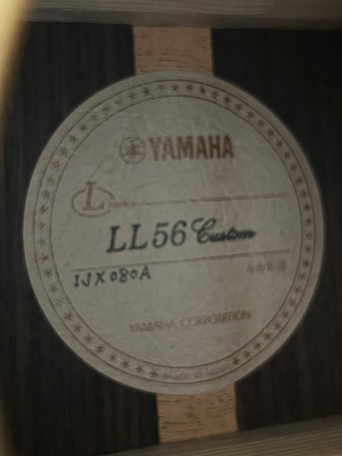 Yamaha LL56 ARE II Custom Jumbo #IJX080A
