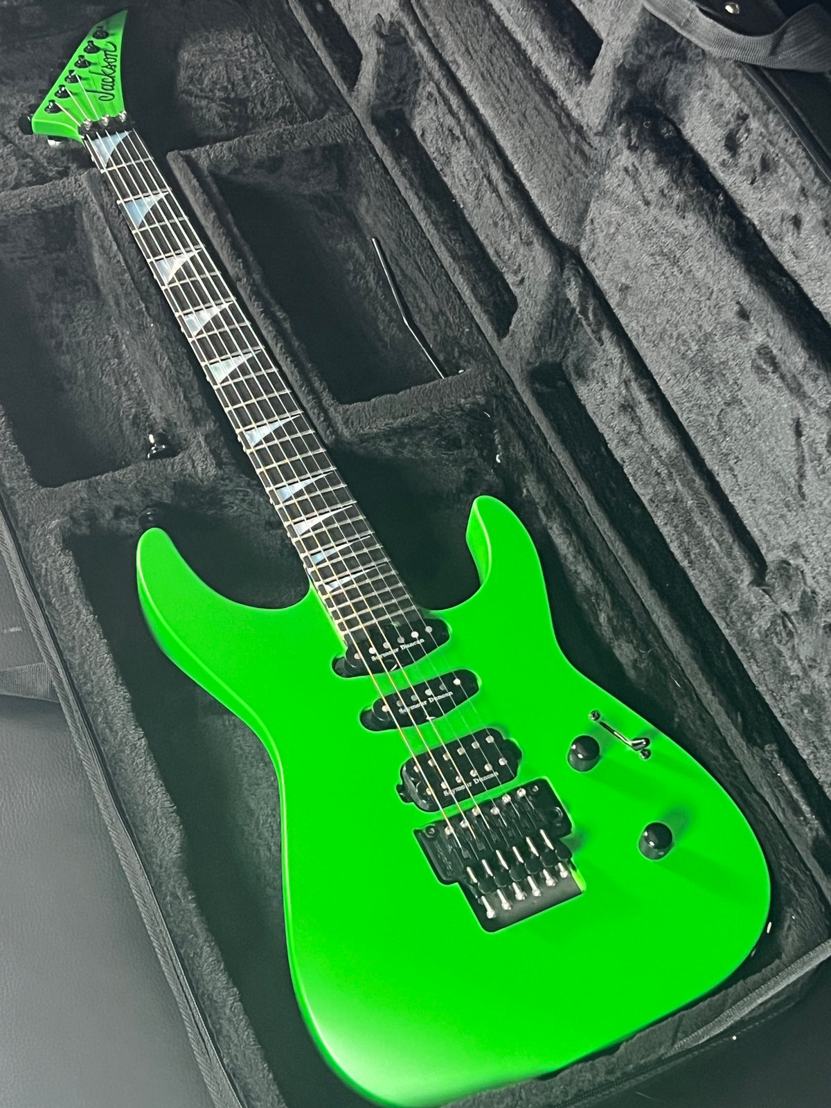 Jackson American Series Soloist SL3 Satin Slime Green (PRE-OWNED)