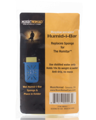 Music Nomad Replacement Humid-i-Bar Sponge for the Humitar Humidifier S/N: MN301
