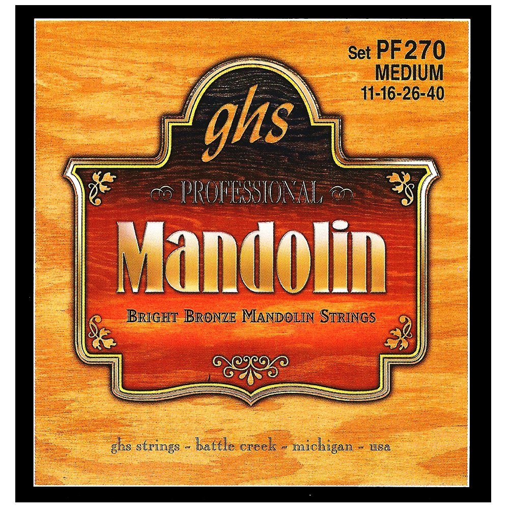GHS Bright Bronze Mandolin Strings - Medium 011-040
