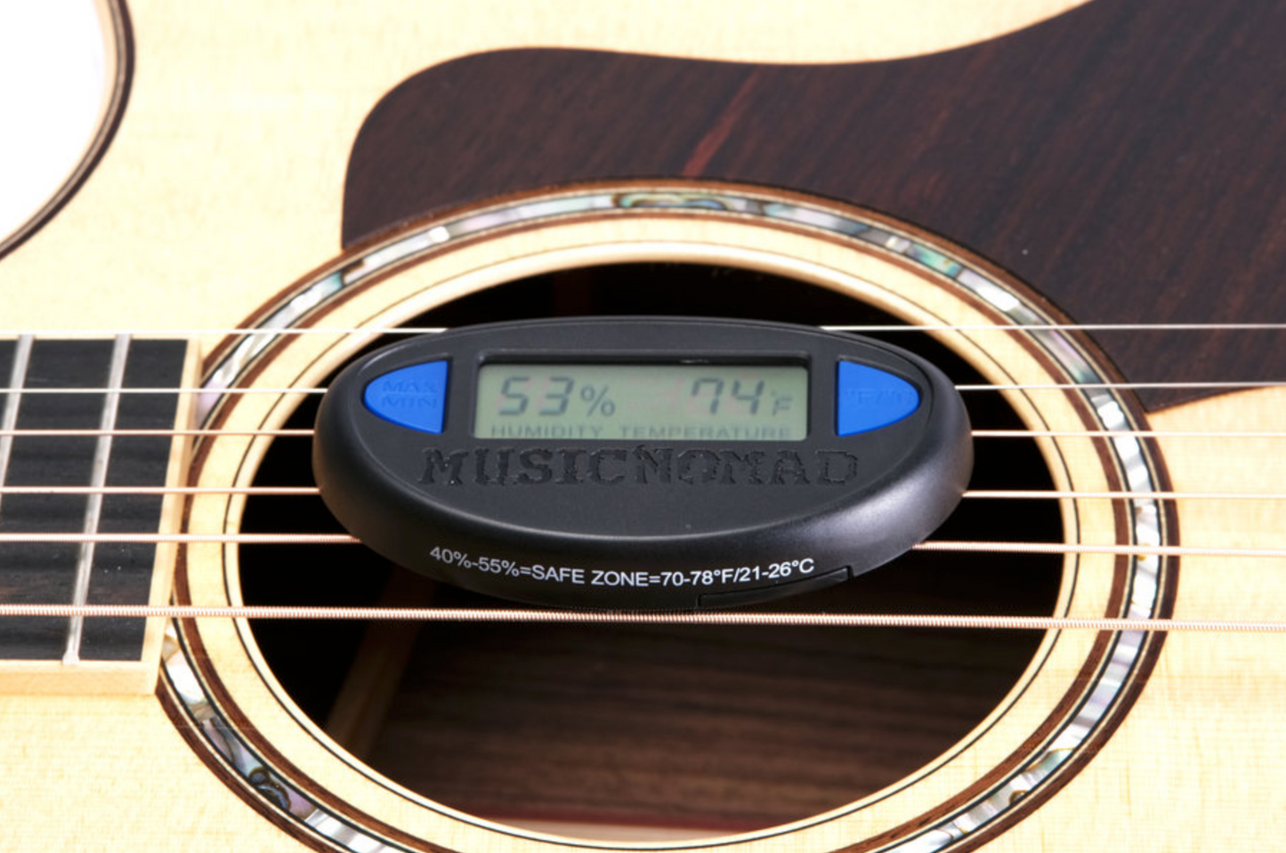 Music Nomad HONE - Guitar Hygrometer - Humidity & Temperature Monitor S/N: MN312