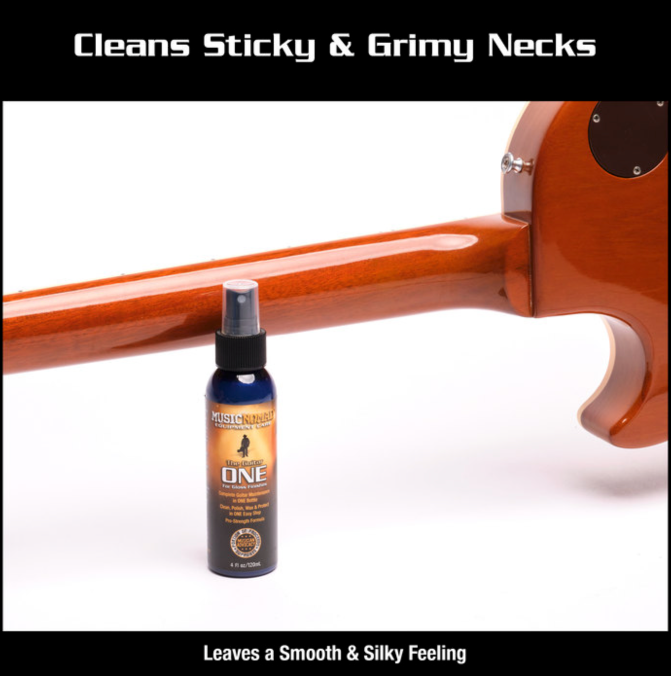 Music Nomad The Guitar One - All in 1 Cleaner, Polish, Wax for Gloss Finishes S/N: MN103