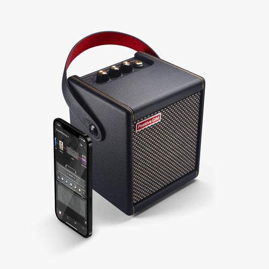 Positive Grid Spark 10-Watt Portable Smart Guitar Amp & Bluetooth Speaker Black