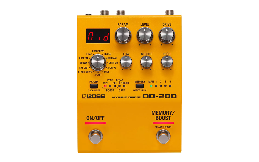 Boss OD-200 Hybrid Drive