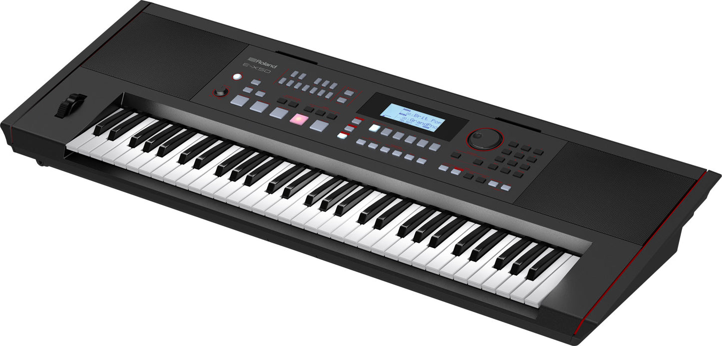 Roland E-X50 61-Key Arranger Keyboard with Speakers