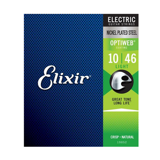 Elixir Electric Guitar Strings with Optiweb Coating - Light 10 46