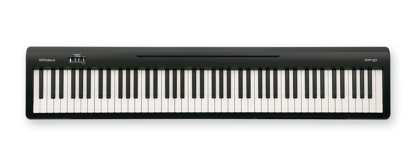 Roland FP-10 Portable Digital Piano w/Speakers Black
