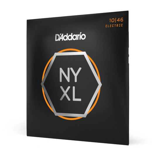 D'Addario NYXL Nickel Wound Electric Guitar Strings Regular Light 10-46