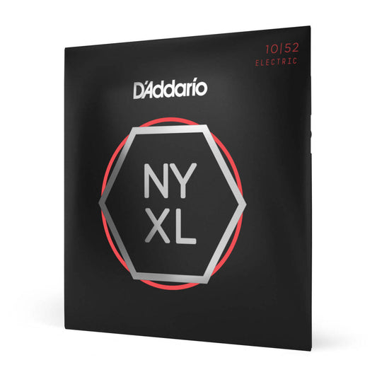 D'Addario NYXL Nickel Wound - Electric Guitar Strings - Light Top / Heavy Bottom 10-52