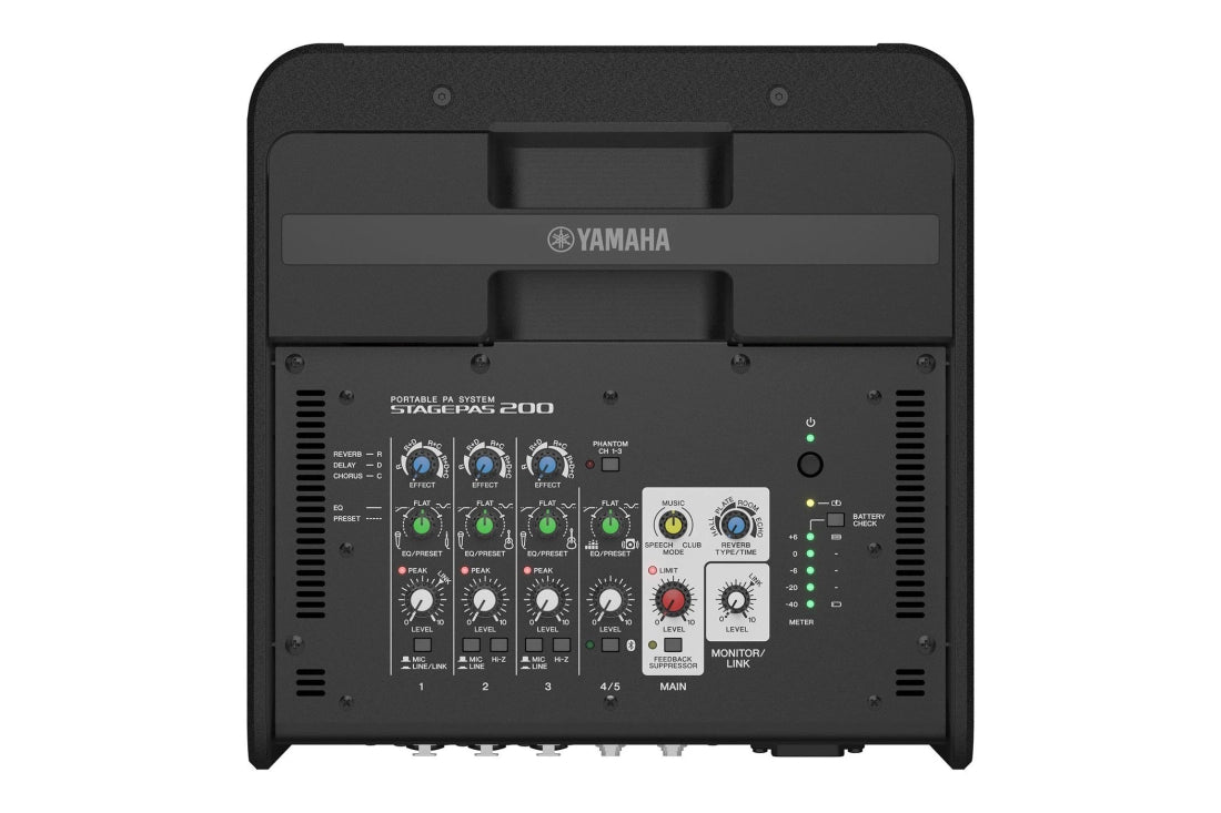 Yamaha Stagepas 200 Portable PA System with Lithium-Ion Battery