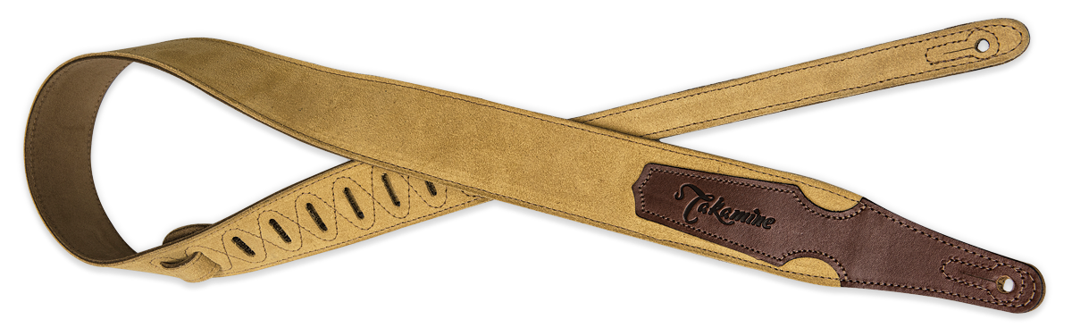 Takamine Suede Strap S/N: 00914