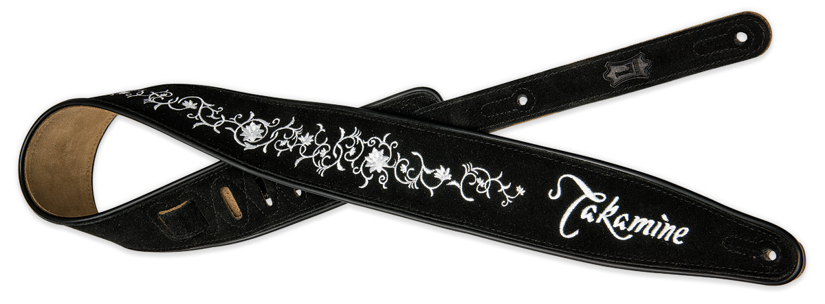 Takamine Grassflower Strap S/N: 34191-2