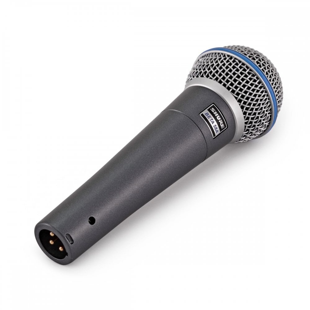 Shure Beta 58A Supercardioid Dynamic Vocal Microphone