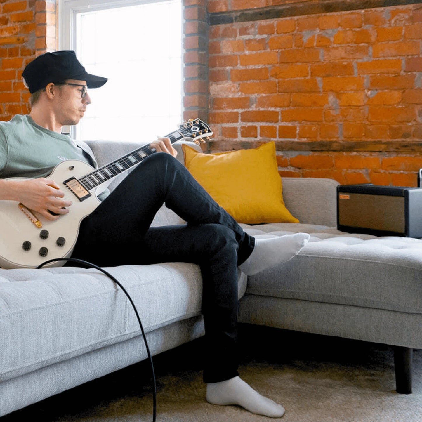 Positive Grid Spark 40-Watt Smart Guitar Amp & Bluetooth Speaker