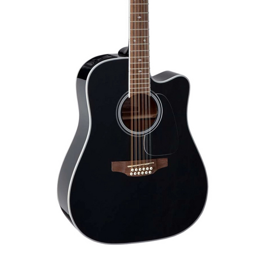 Takamine GD38CE BLK Dreadnought 12-String Acoustic-Electric w/Gig Bag