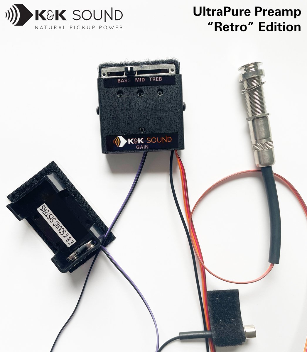 K&K Ultrapure Preamp Retro + Pure Mini