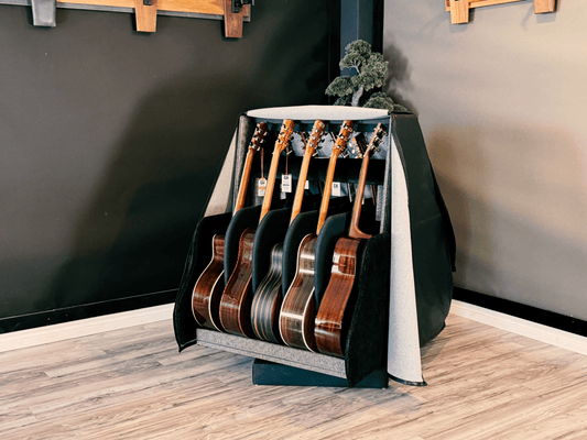 Custom Guitar Humidor & Rack Handmade in Canada by Guitar Haus