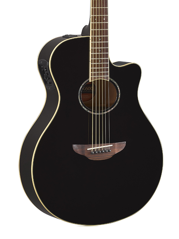 Yamaha APX600 Black Acoustic Guitar