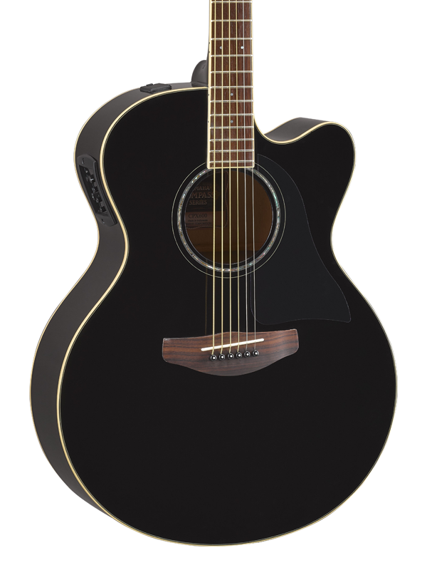 Yamaha CPX600 Black Acoustic Guitar