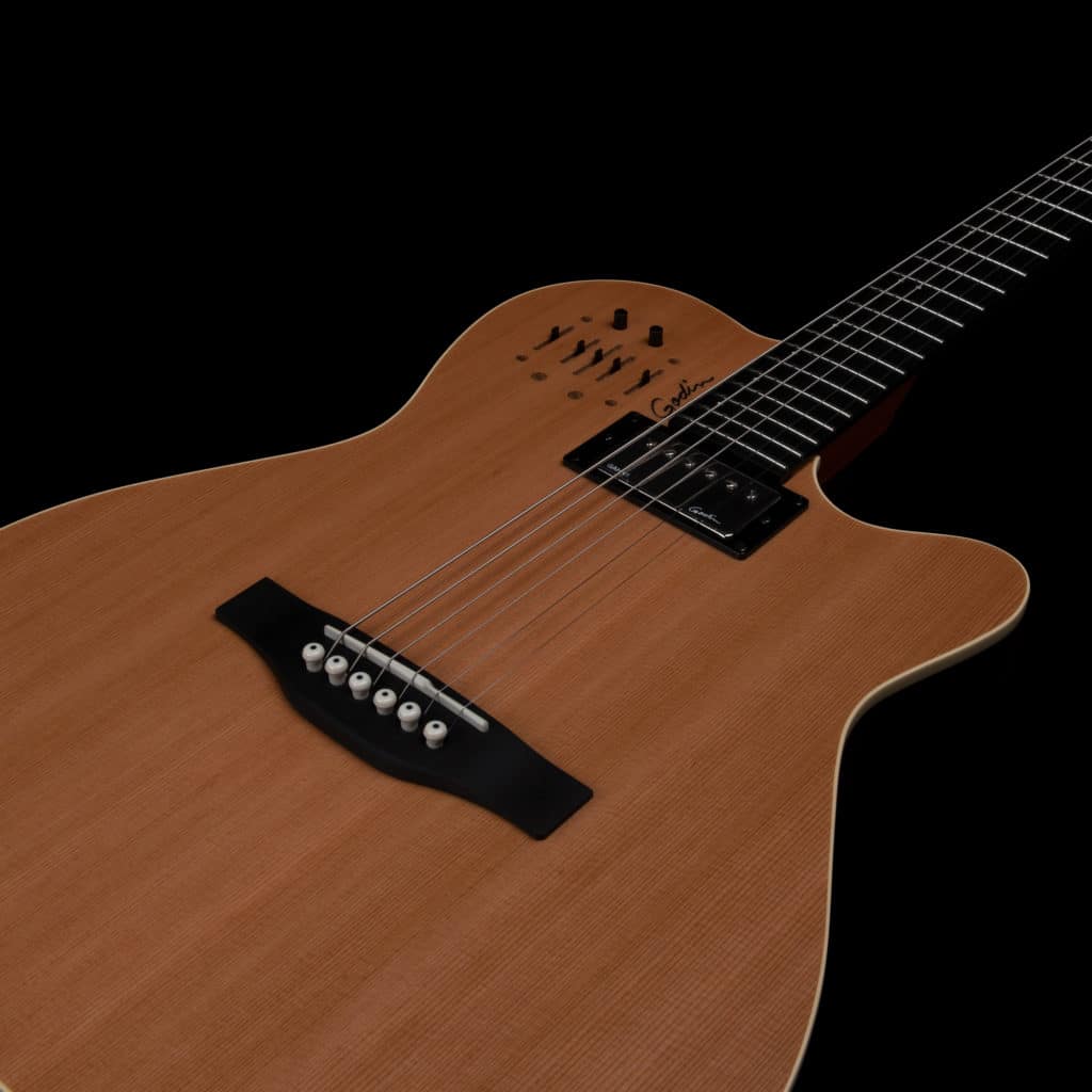 Godin A6 ULTRA Natural SG Acoustic Electric