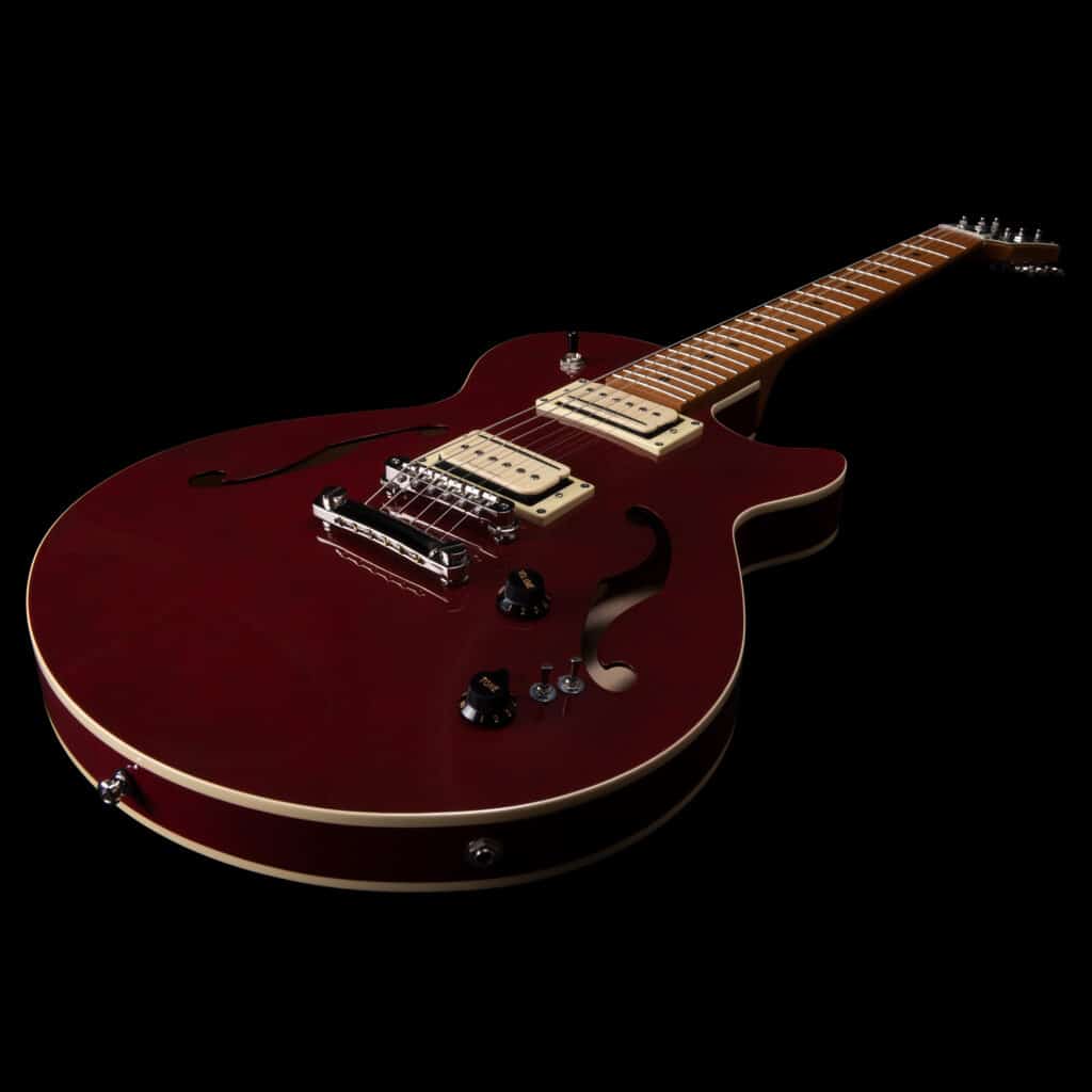 Godin Montreal Premiere Pro Aztek Red Electric Guitar