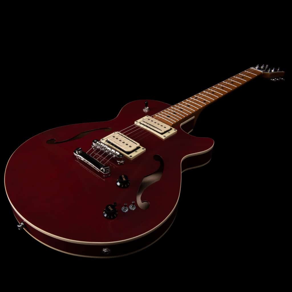 Godin Montreal Premiere Pro Aztek Red Electric Guitar