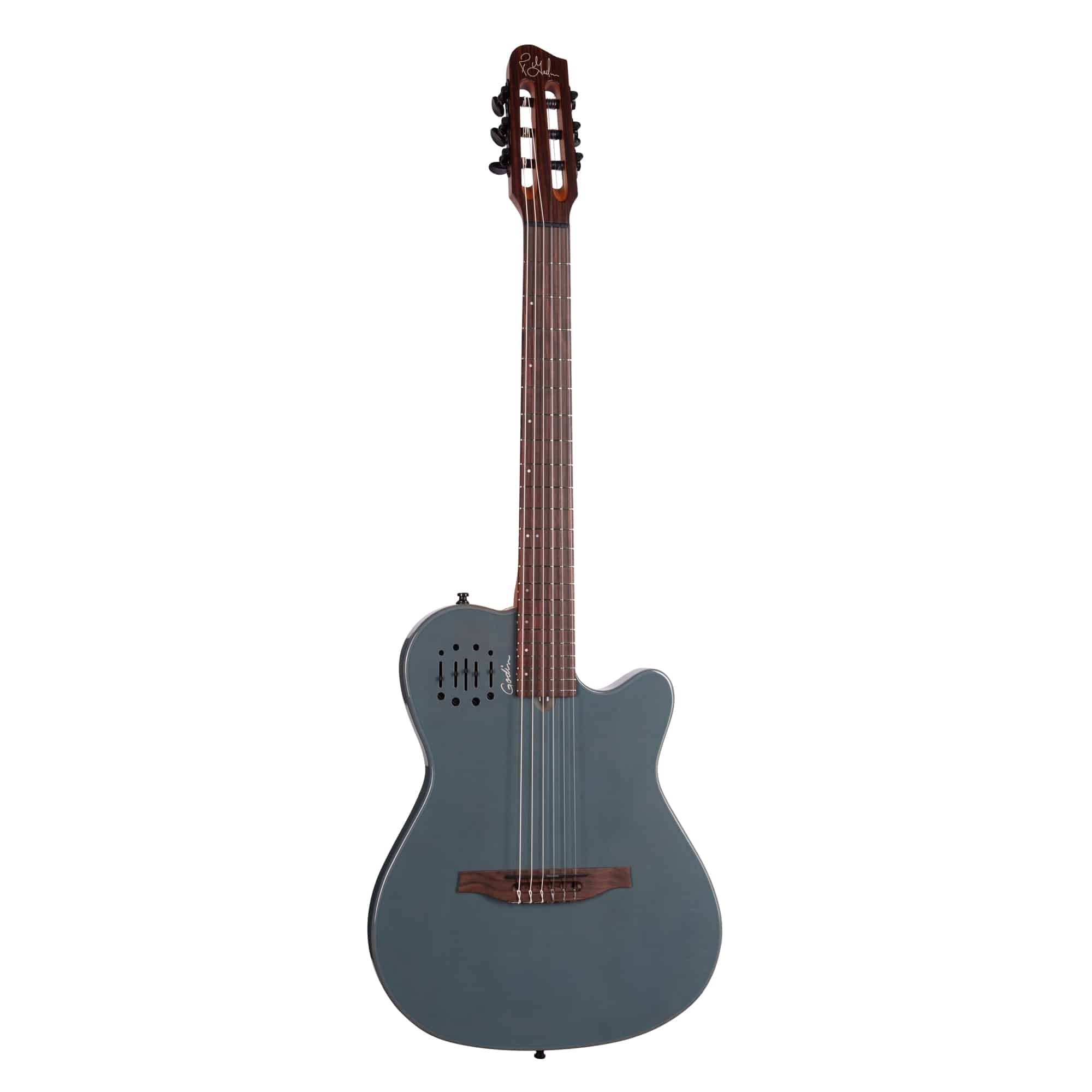 Godin Multiac Mundial Arctik Blue Acoustic Electric – Guitar HAUS