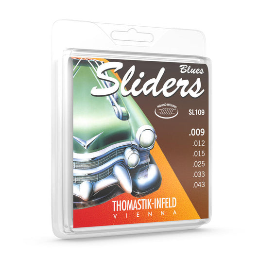 Thomastik‑Infeld SL109 Blues Sliders Electric Guitar Strings (9–43)