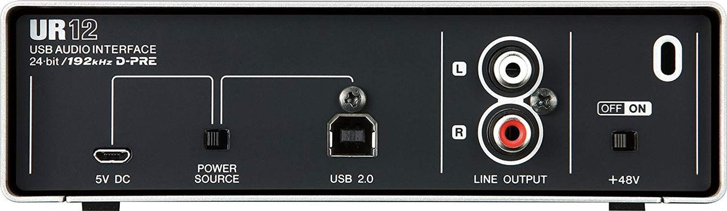 Steinberg UR12 Portable USB Audio Interface