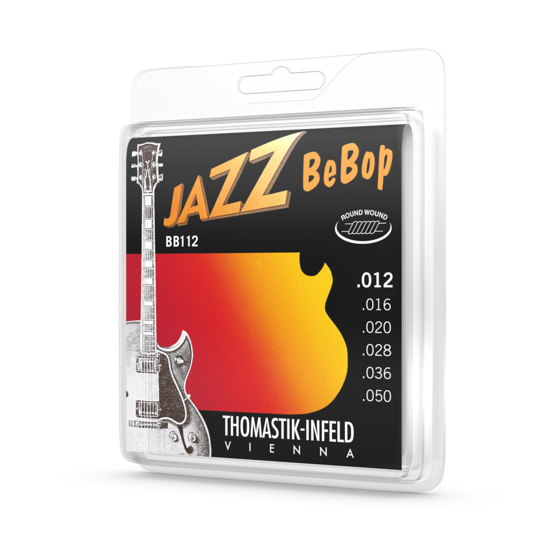 homastik-Infeld Jazz BeBop BB112 (12–50) Flatwound Guitar Strings