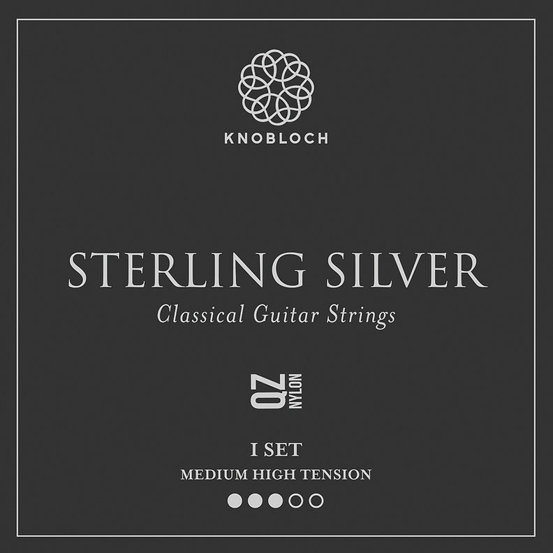 Knobloch Full Set STERLING SILVER QZ Nylon 34.0 Strings