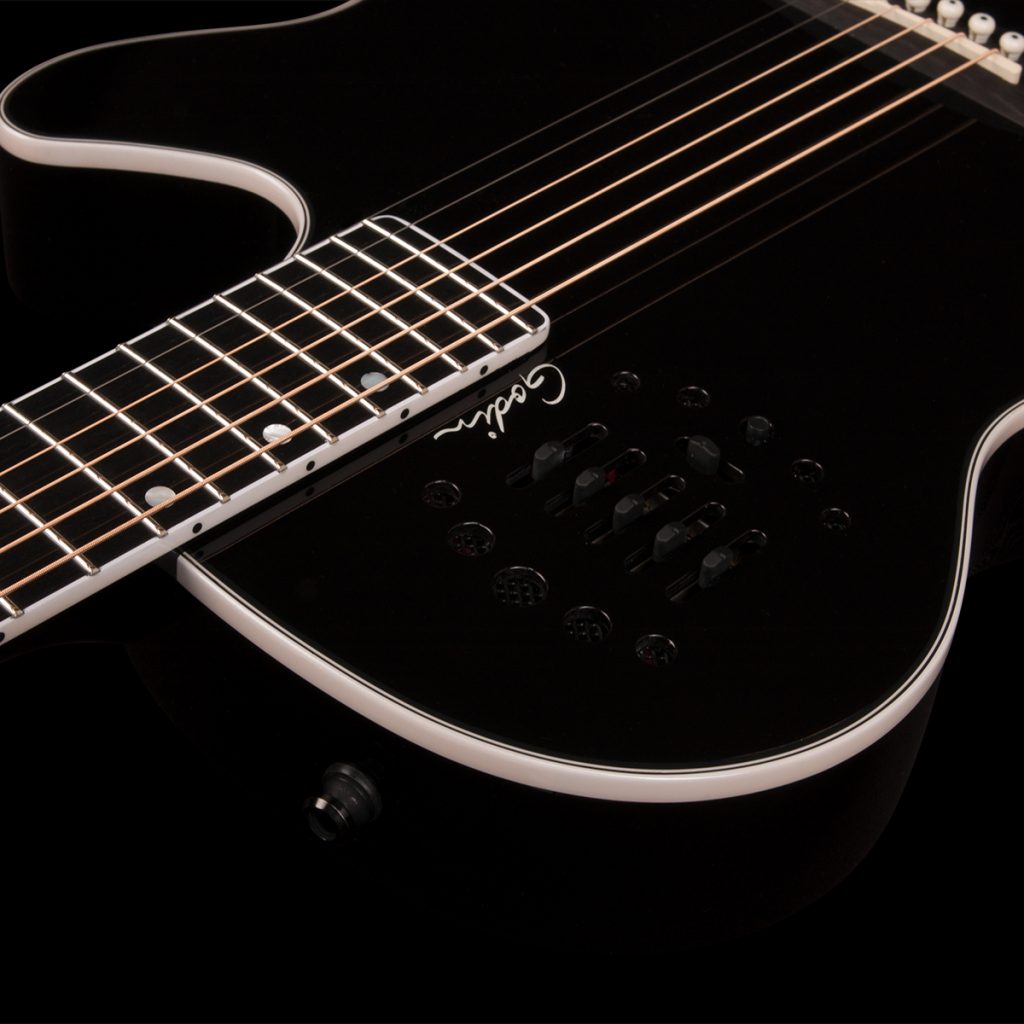 Godin Multiac Steel Doyle Dykes Signature Edition Black HG