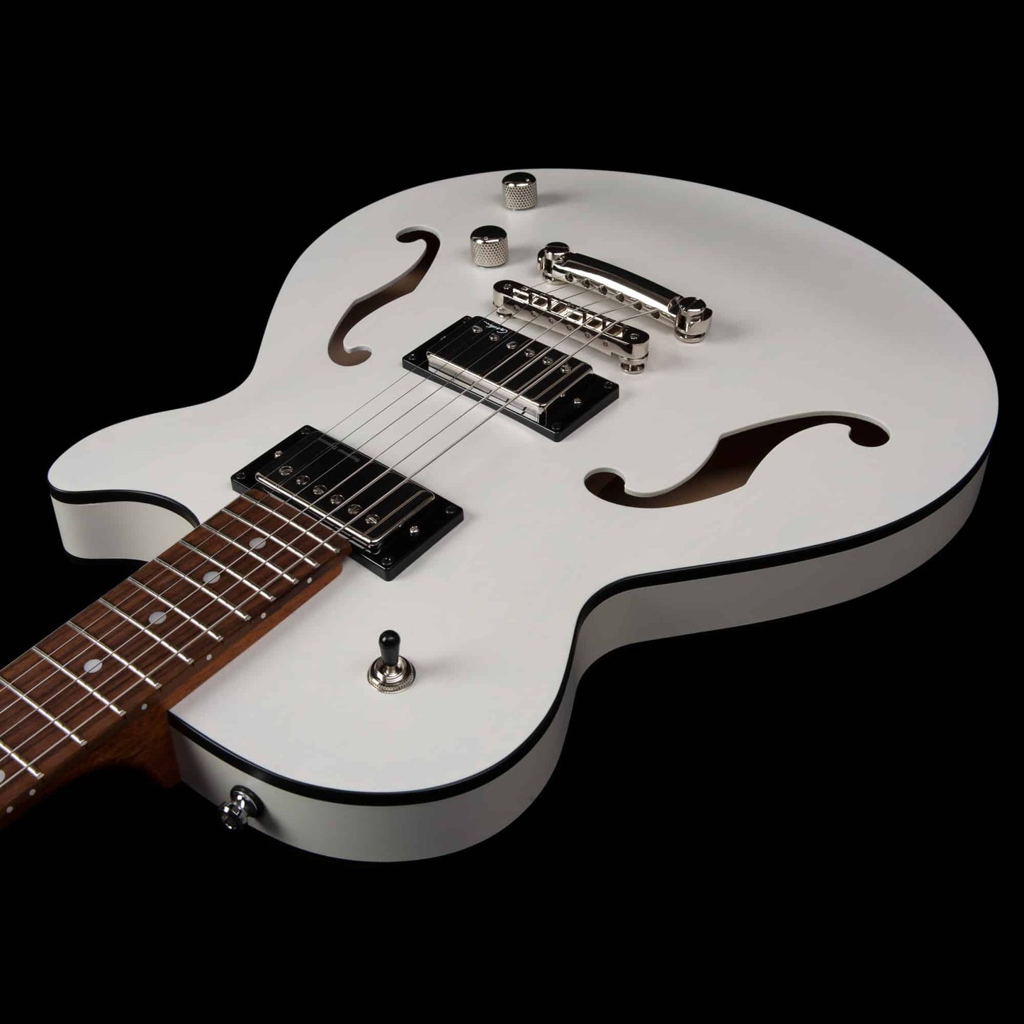 Godin Montreal Premiere HT Trans White Electric Guitar