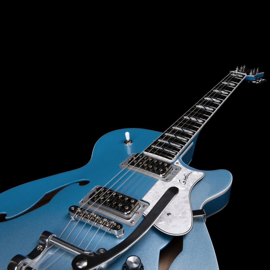 Godin Montreal Premiere LTD Imperial Blue Electric Guitar