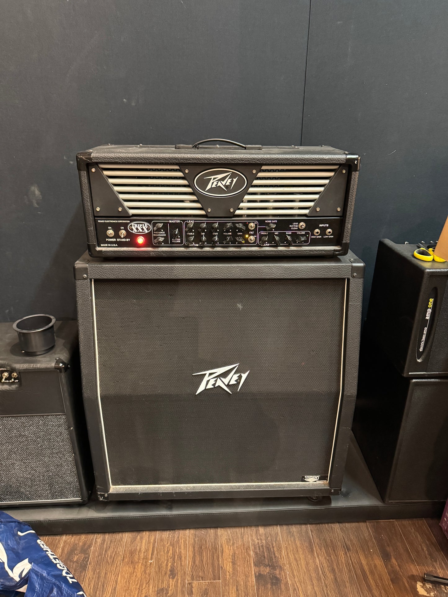 Peavey Triple XXX 120W Tube Head + Peavey 430A 4x12 Cabinet