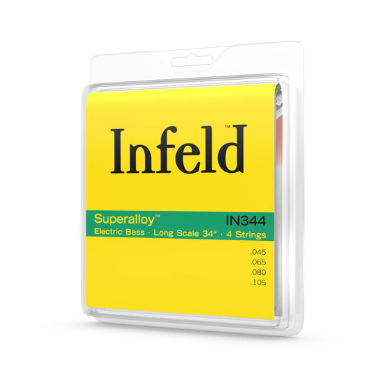 Thomastik-Infeld IN344 Superalloy Roundwound Bass Strings (45–105)