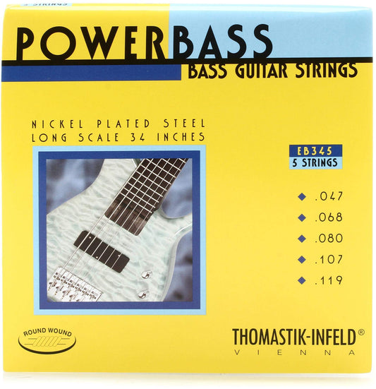 Thomastik-Infeld EB345 PowerBass Bass Strings (47–119)